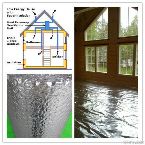 AL foil bubble heat insulation