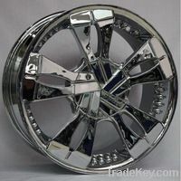 aluminum/chrome rims