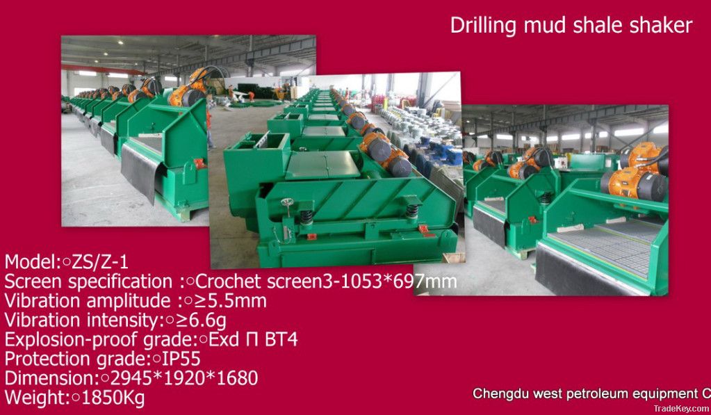 drilling mud shale shaker