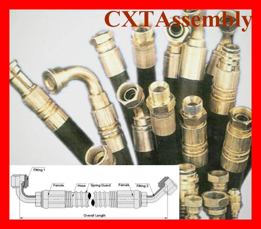 Hydraulic Hose and Fitting Hose Assembly 