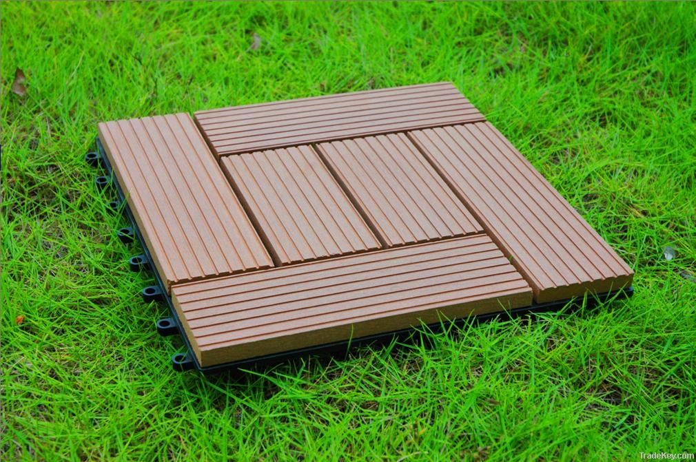 wpc diy decking tile