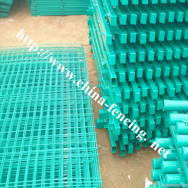 Hebei pvc coated/galvanized Fence post