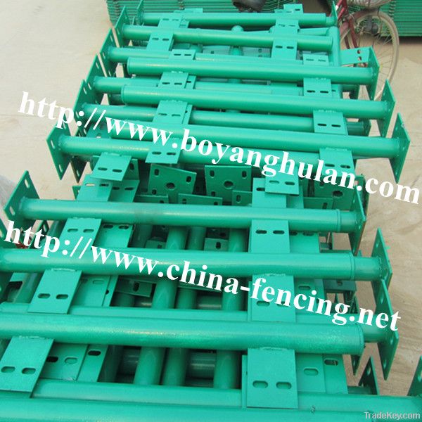 Hebei pvc coated/galvanized Fence post