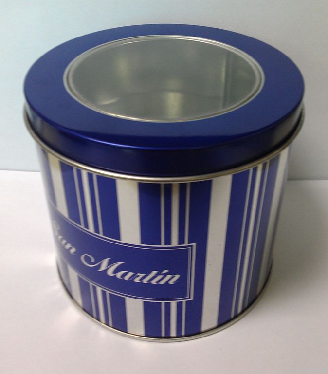 Cookies Tin with PVC Window