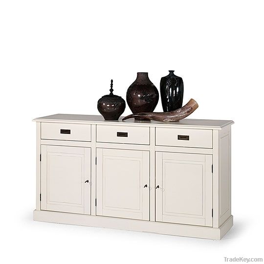 white sideboard