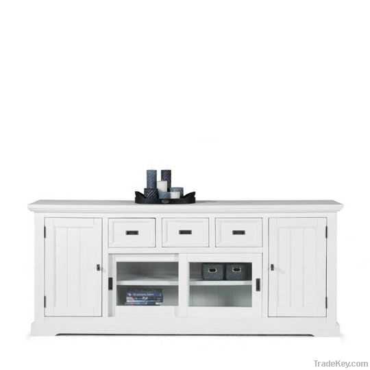 white sideboard