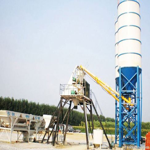 HZS25 concrete batching plant