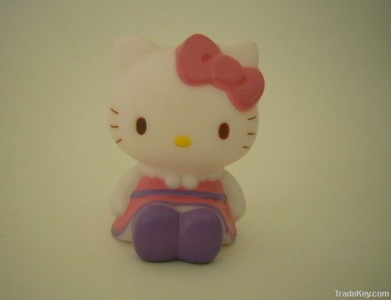 flashing hello kitty cat