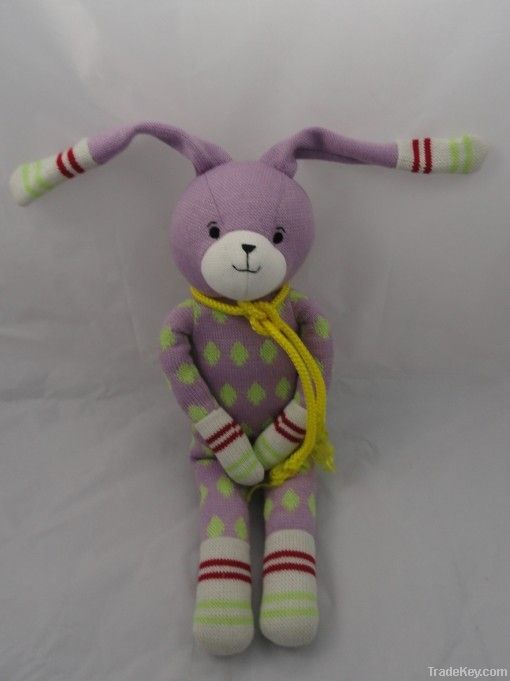 yarn plush monkey