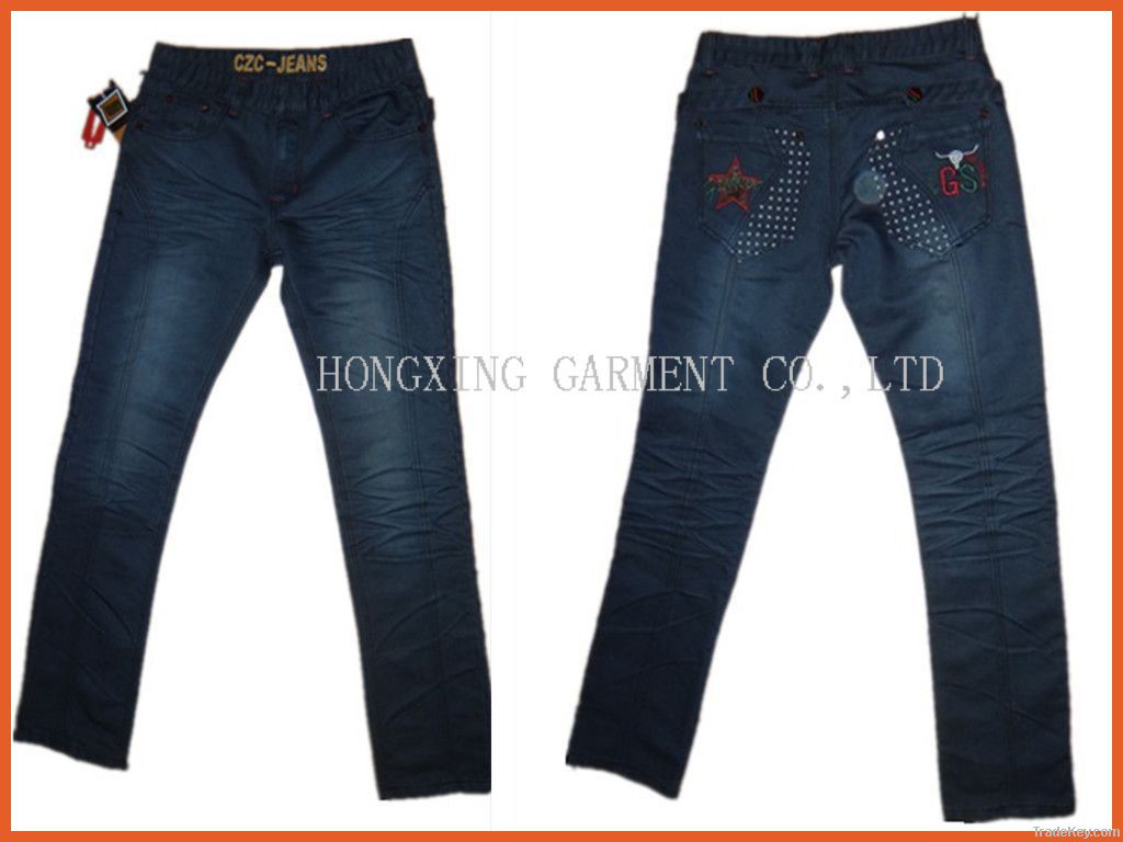 2012  hot sell fashion men jeans in PANAMA