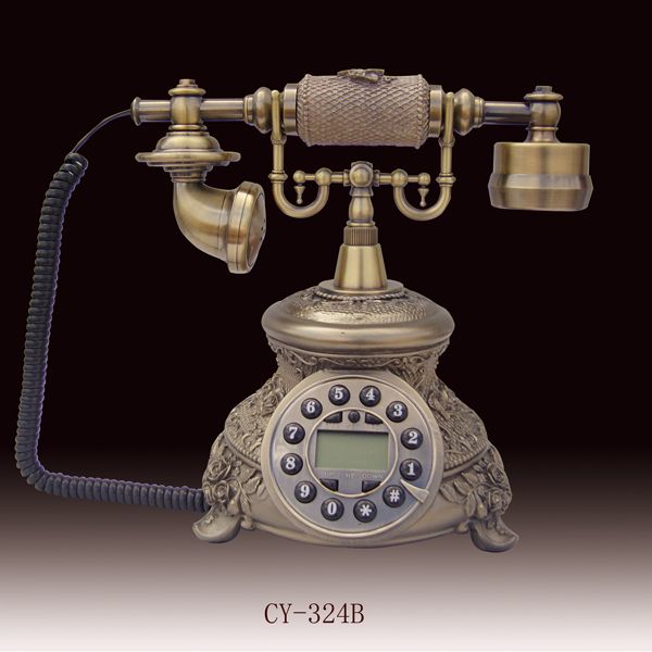 Pastoral Style Phone, resin telephone, classic telephone