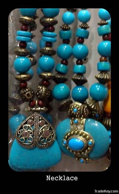 Tibetan Style Multi Beaded Ethnic Indian Jewellery