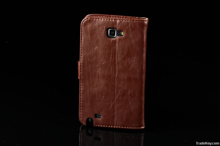 Leather case for Samsung i9220