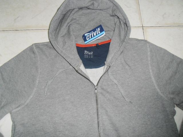 MEN&#039;S FULL ZIPPER HOODED SWEATSHIRT