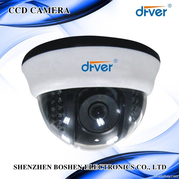 ir dome waterproof CCD camera with infrared light at lower p