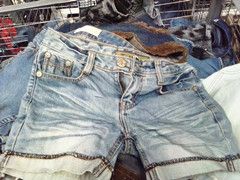 Used Jeans Short Pant