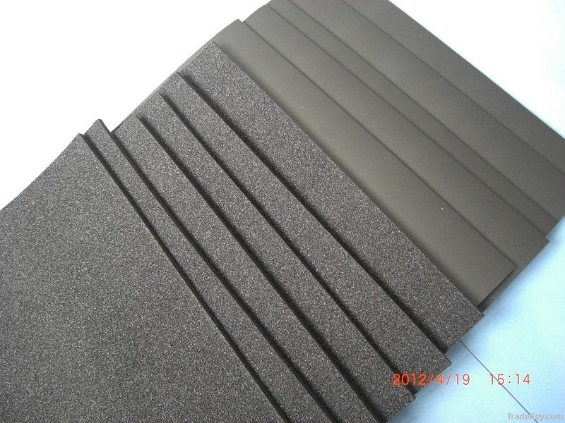 open cell single skin nbr/pvc foam