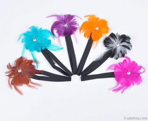 wholesale boutique feather headbands