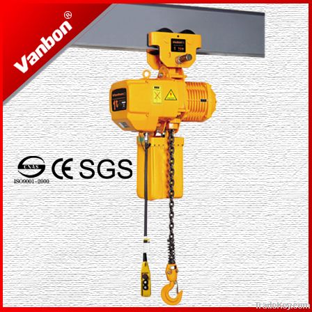 Vanbon best used Electric Chain Hoist 1t-electric trolley type