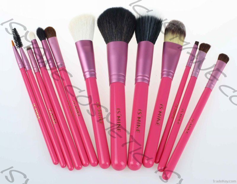 NEW PRO 13 pcs Minerals Brush Set Waterpoof Makeup Cosmetic Kit Wth Cy