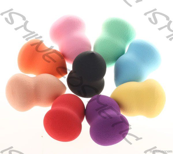 9 corlors egg shape cosmetic puff powder puff makeup sponge beauty