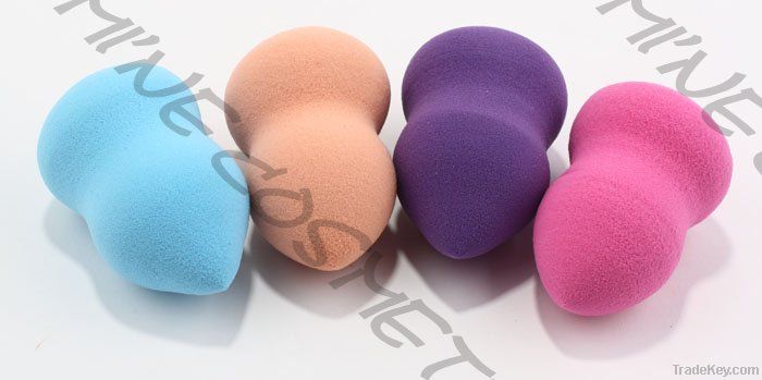 9 corlors egg shape cosmetic puff powder puff makeup sponge beauty