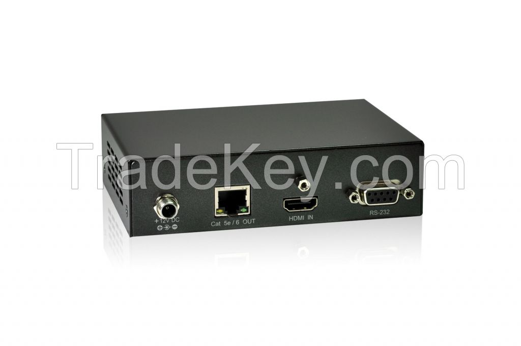 HDBaseT 100m Extender Set w/ PoE, Bi-directional RS-232 , IR, support 4K Ultra HD