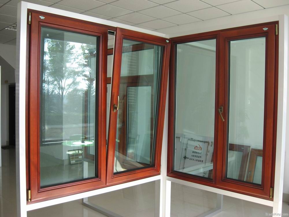 aluminium cladding wood window