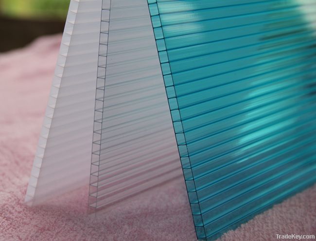 Hollow polycarbonate sheet