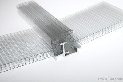 U-lock polycarbonate sheet