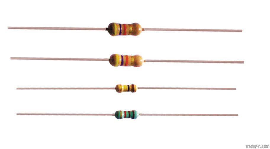 High Precision 1W 5% Yellow Carbon Film Resistor