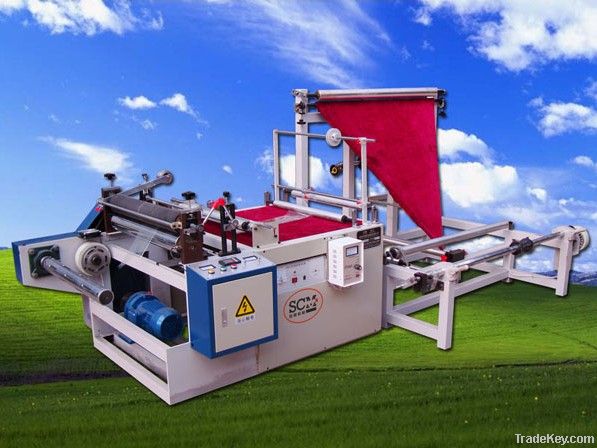 desktop triangle multi-function plastic film folding machine