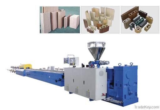 Hot Sell PVC, PE, PP Wood-Plastic Profile Production Line