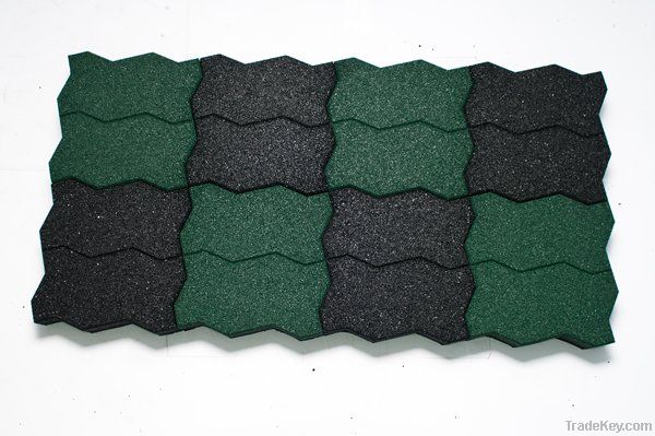 Recycled Rubber Tiles and Pavers