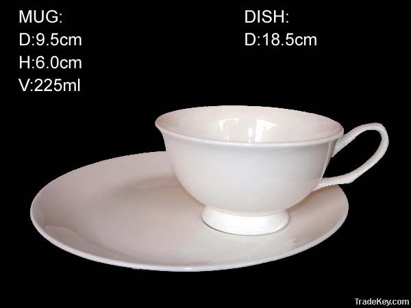 PLB03 Bone China White Body