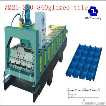 Steel Glazed Tile Roll Forming Machine