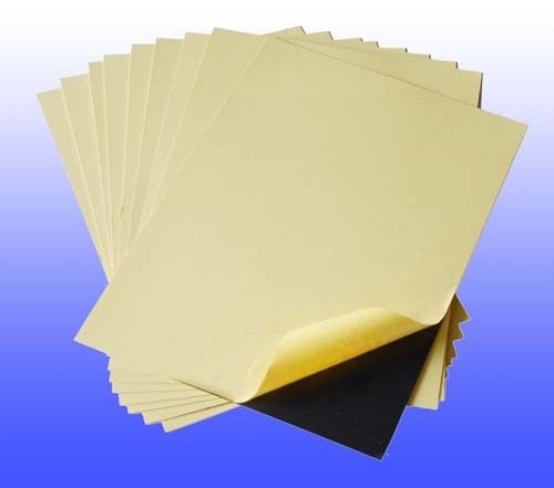 Self-adhesive PVC inside page of photo album