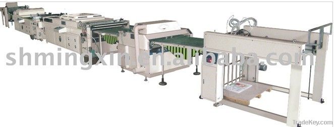 automatic thick-thin paper UV coating machine