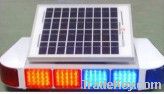 Traffic Solar Powered Warning Flashing Light