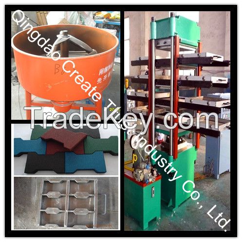 rubber vulcanizing press machine