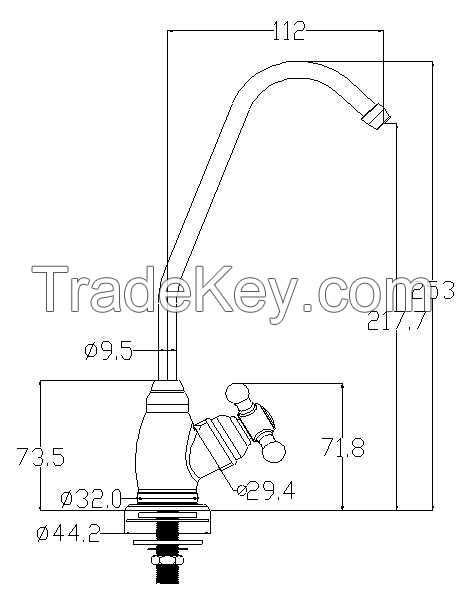 LEAD FREE DRINKING FAUCETS RO FAUCETS