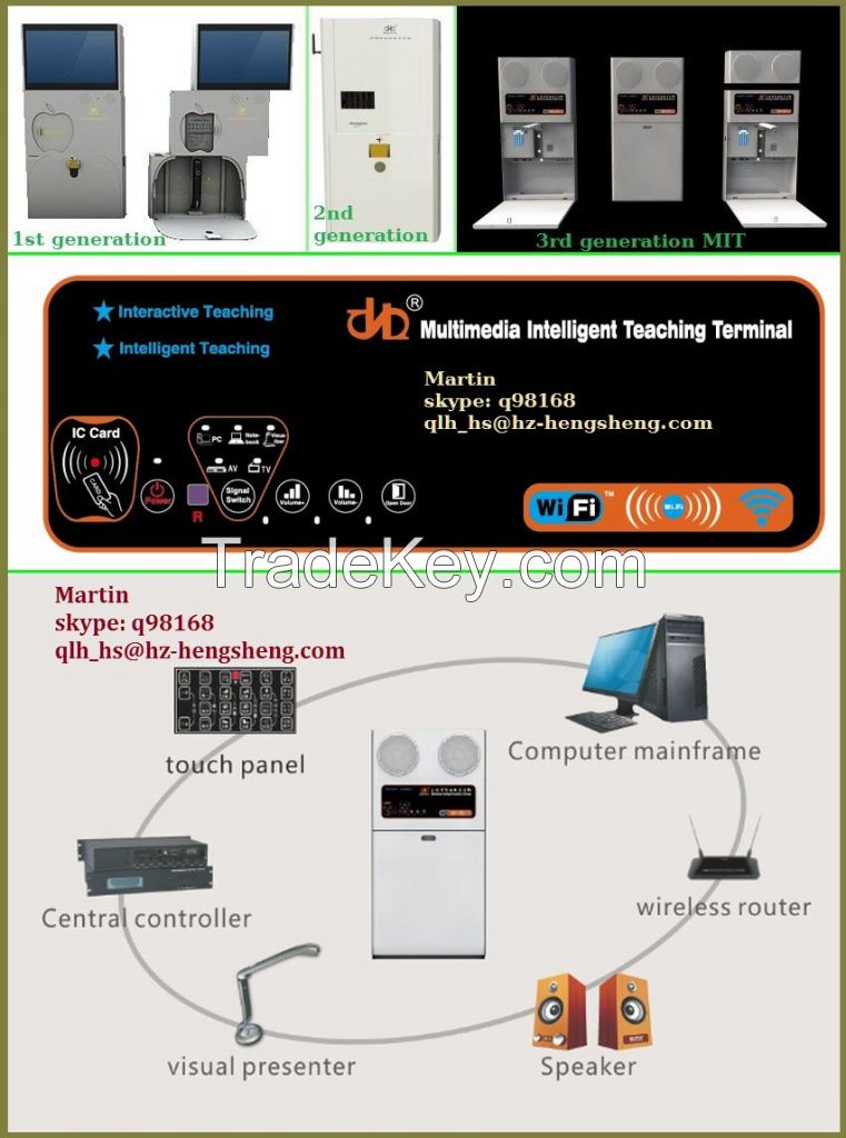 Multimedia Teaching Solution All In One OPS Multimedia Interactive Terminal Smart Classroom Digital Classroom