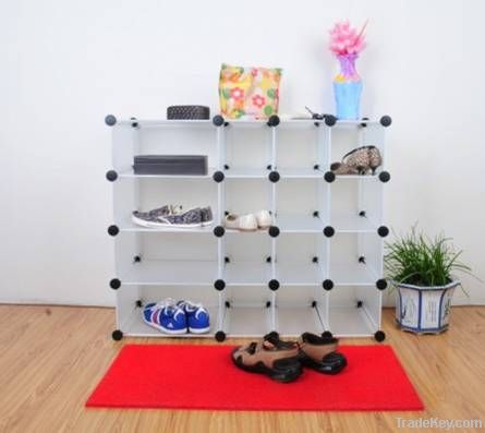 Shoes racks & holders made of Plastic