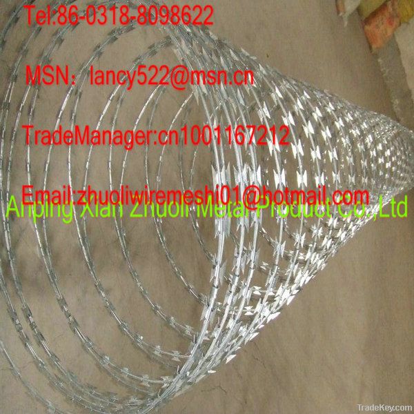 Anping welded razor barbed wire mesh specifications