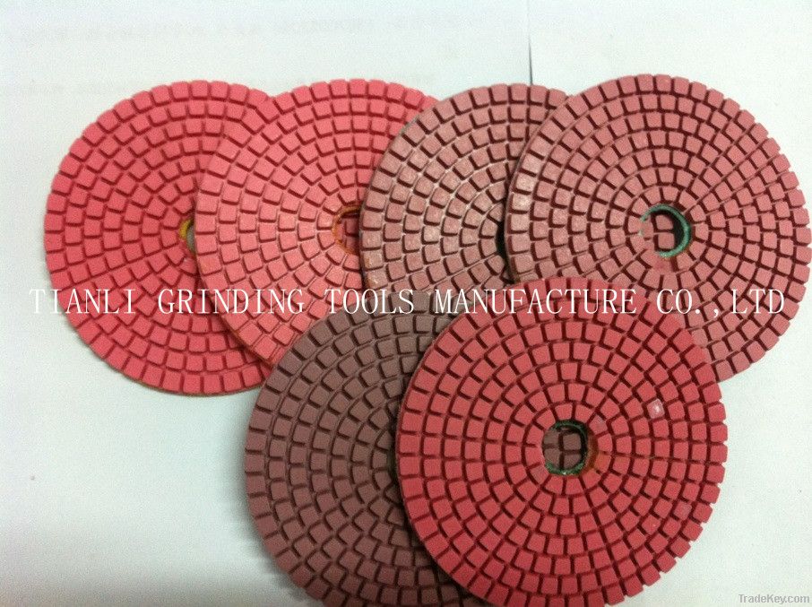 diamond resin polishing pads