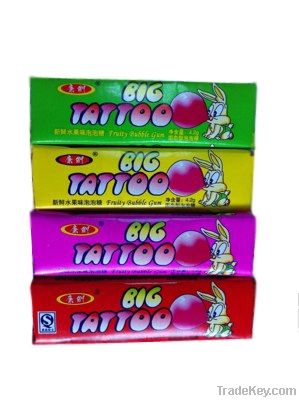 Rabbit Big Tattoo bubble gum