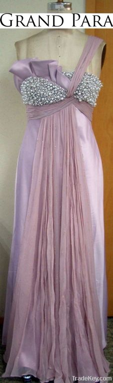 100% Silk Evening Dress