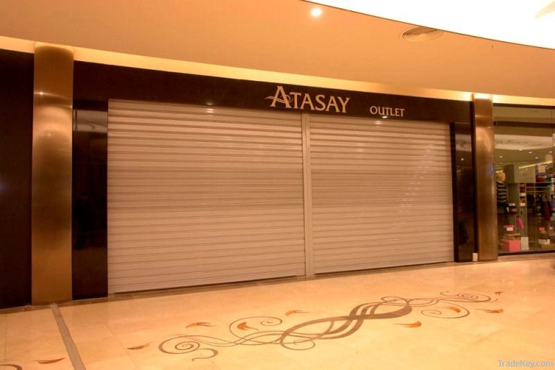 automatic rolling shutter for stores and windows