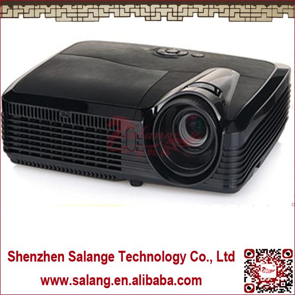 0.55" XGA 3500LM Short Throw DLP Video Projector Support Standard Shutter Real 3D with DMD Chip by Salange 