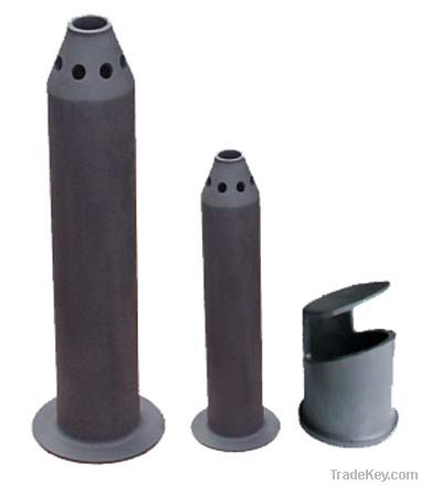 HIGH PURITY Reaction Sintered Silicon Carbide Tube, Kiln Furniture Beam